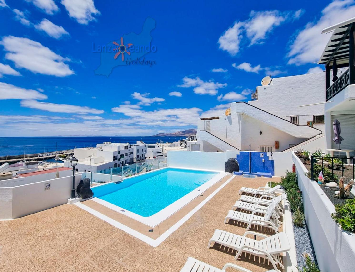 The Blue Cris-Tol Vv With Sea View Apartment Puerto del Carmen  Exterior foto