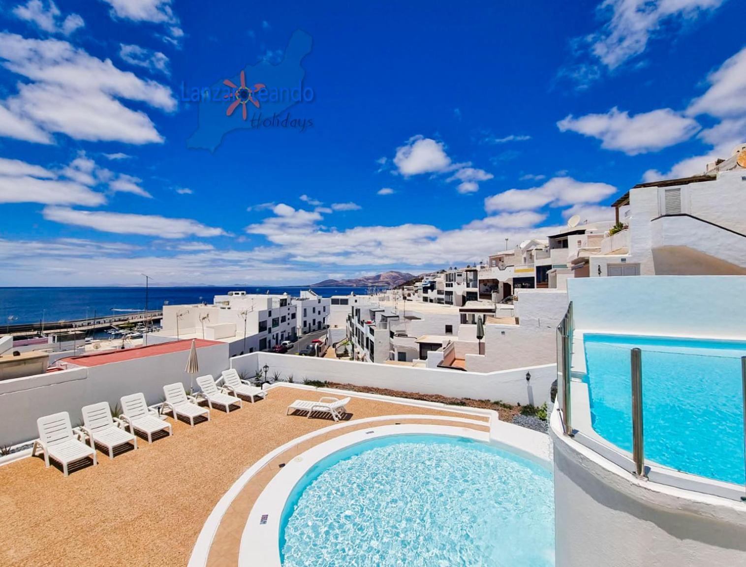 The Blue Cris-Tol Vv With Sea View Apartment Puerto del Carmen  Exterior foto
