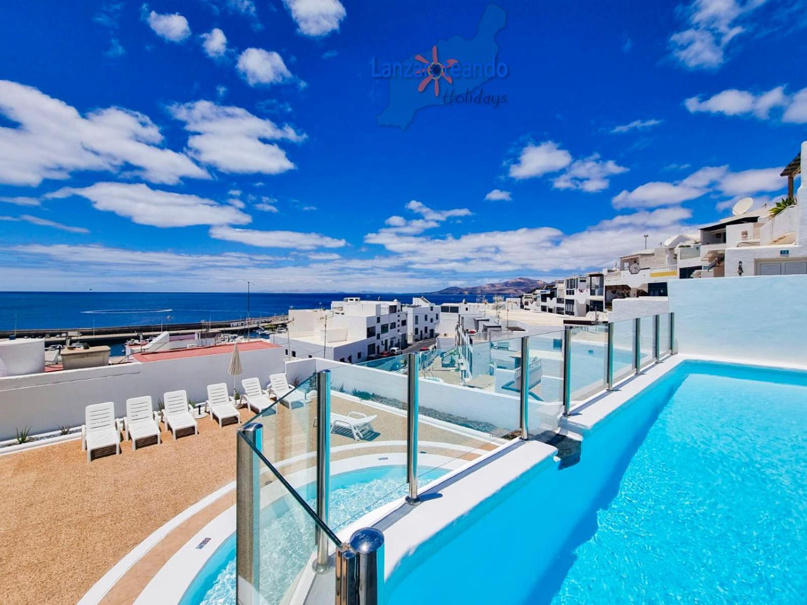 The Blue Cris-Tol Vv With Sea View Apartment Puerto del Carmen  Exterior foto