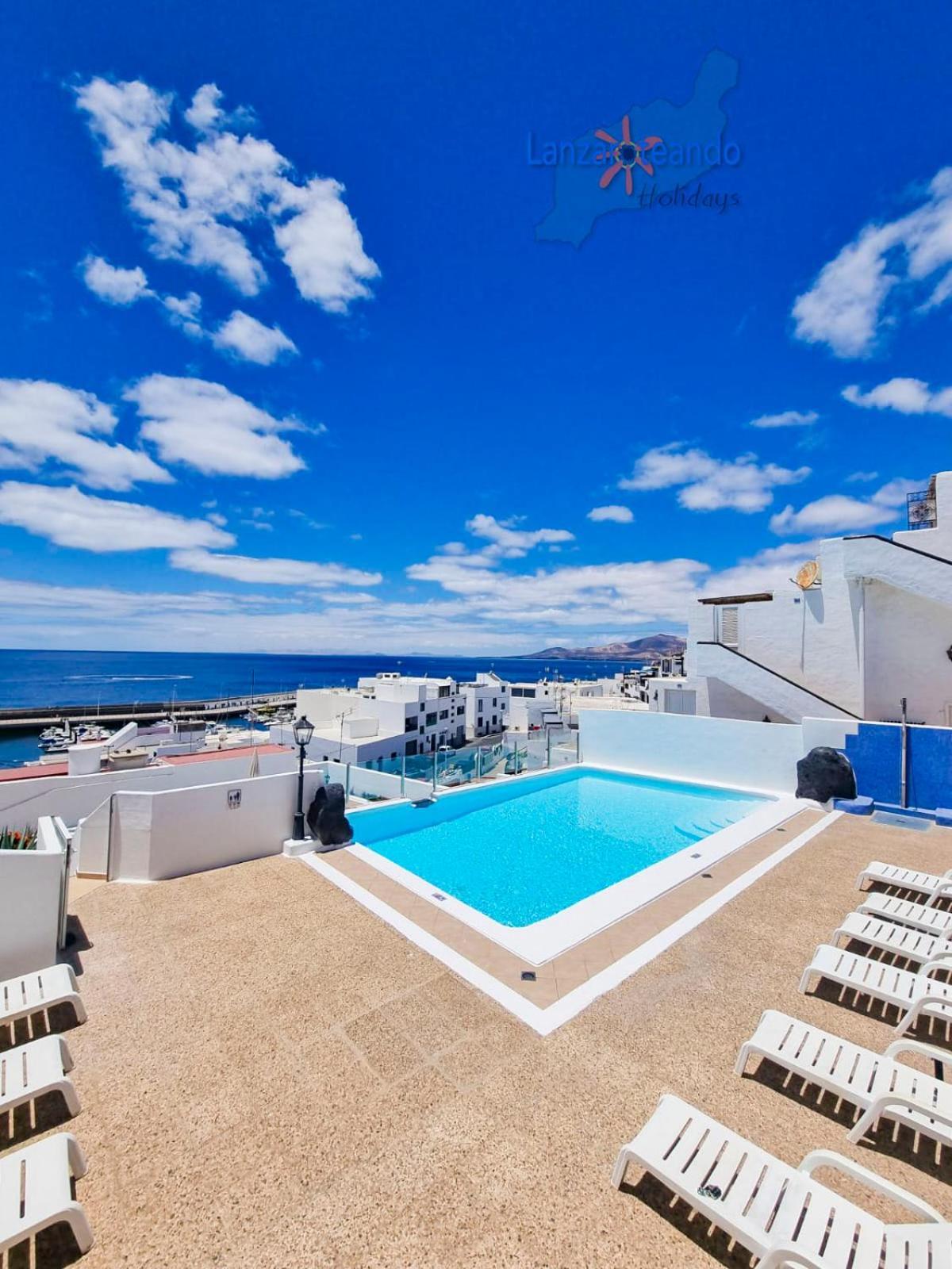 The Blue Cris-Tol Vv With Sea View Apartment Puerto del Carmen  Exterior foto