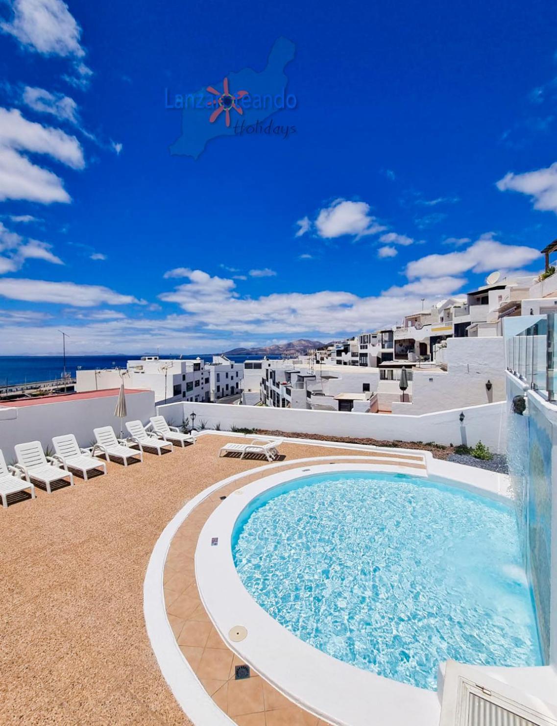 The Blue Cris-Tol Vv With Sea View Apartment Puerto del Carmen  Exterior foto